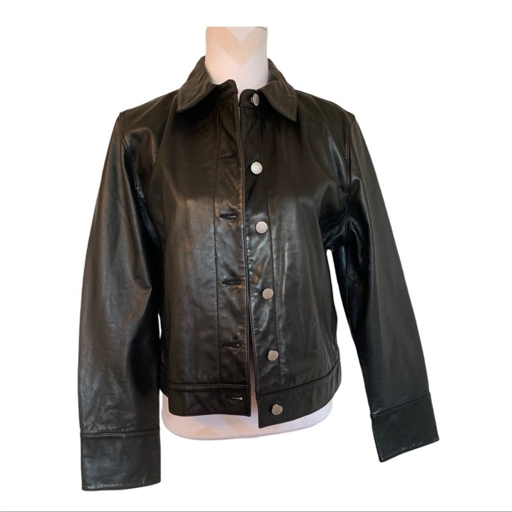 Vintage Banana Republic Leather jacket